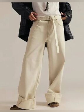 NWT We The Free East Bay Cuffed Straight Pants